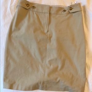 MOVING SALE Brooks brother khaki skirt, size 2